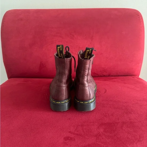 Dr. Martens Women Red Boots - Picture 9 of 12